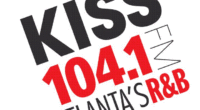 WALR Kiss 104.1 Atlanta Logo